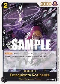Donquixote Rosinante (Store Championship 2023 Participation Pack Vol.1) - One Piece Promotion Cards - One Piece Card Game card