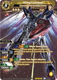 Wing Gundam - Heavenly Gate Guardian Clavis - False Gods - Battle Spirits Saga card