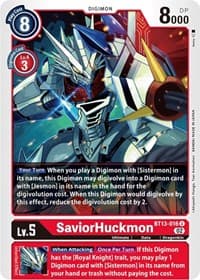 SaviorHuckmon - Versus Royal Knights - Digimon Card Game card