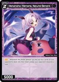Mahomaho//Memoria, Natural Element - Conflated Diva - WIXOSS card