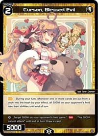 Curson, Blessed Evil (June 2023) - Promo Cards - WIXOSS card