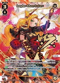 Layla =Overtake= (LRP) - Conflated Diva - WIXOSS card