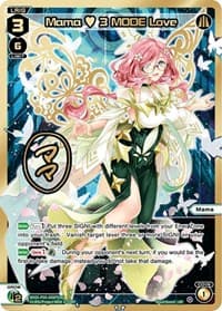 Mama 3 MODE Love (LRP) - Conflated Diva - WIXOSS card