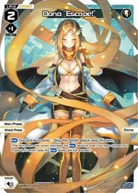 Dona "Escape!" (Parallel Foil) - Conflated Diva - WIXOSS card