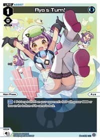 Aya's Turn! (Parallel Foil) - Conflated Diva - WIXOSS card