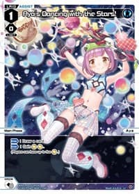 Aya's Dancing with the Stars! (Parallel Foil) - Conflated Diva - WIXOSS card