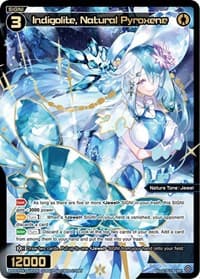 Indigolite, Natural Pyroxene (SRP) - Conflated Diva - WIXOSS card