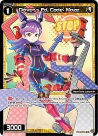 Driver's Ed, Code: Maze (Parallel Foil) - Conflated Diva - WIXOSS card