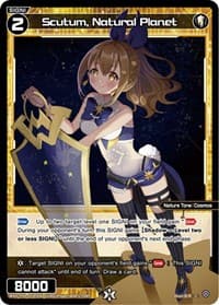 Scutum, Natural Planet (Parallel Foil) - Conflated Diva - WIXOSS card