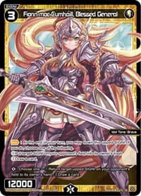 Fionn mac Cumhaill, Blessed General (Parallel Foil) - Conflated Diva - WIXOSS card