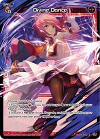 Divine Dance (Parallel Foil) - Conflated Diva - WIXOSS card