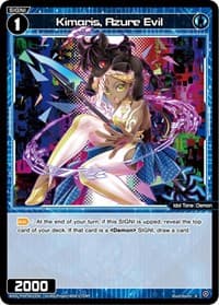 Kimaris, Azure Evil - Conflated Diva - WIXOSS card