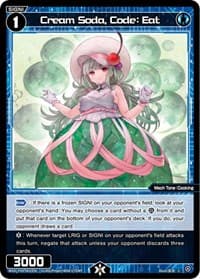 Cream Soda, Code: Eat - Conflated Diva - WIXOSS card