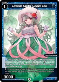 Cream Soda, Code: Eat (Parallel Foil) - Conflated Diva - WIXOSS card