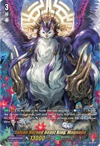 Sylvan Horned Beast King, Magnolia - D-CS01: Deluxe Collector's Set 01: Vanguard Deluxe - Cardfight Vanguard card