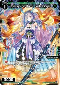 Kasuga no Kami, Jade Angel (Parallel Foil) - Conflated Diva - WIXOSS card