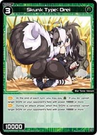 Skunk Type: Drei - Conflated Diva - WIXOSS card
