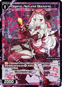 Oigona, Natural Bacteria (Parallel Foil) - Conflated Diva - WIXOSS card