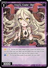 Voyni, Code: Old - Conflated Diva - WIXOSS card