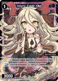 Voyni, Code: Old (Parallel Foil) - Conflated Diva - WIXOSS card