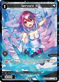 Servant # (Parallel Foil) - Conflated Diva - WIXOSS card