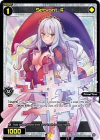 Servant # (190) (Box Topper) - Promo Cards - WIXOSS card