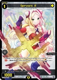 Servant # (191) (Box Topper) - Promo Cards - WIXOSS card