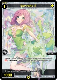Servant # (193) (Box Topper) - Promo Cards - WIXOSS card