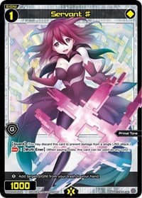 Servant # (195) (Box Topper) - Promo Cards - WIXOSS card