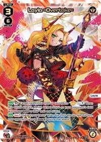 Layla =Overtake= (LR) - Conflated Diva - WIXOSS card
