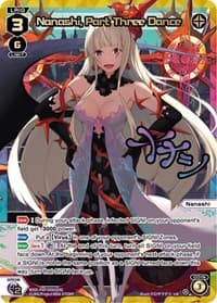 Nanashi, Part Three Dance (UR) - Conflated Diva - WIXOSS card