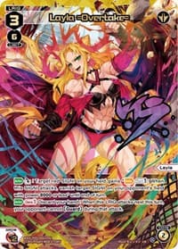 Layla =Overtake= (UR) - Conflated Diva - WIXOSS card