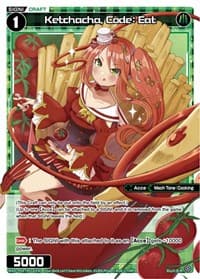 Ketchacha, Code: Eat // Servant ZERO - Conflated Diva - WIXOSS card