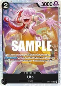 Uta - ST-08: Starter Deck 8 Monkey.D.Luffy - One Piece Card Game card