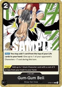 Gum-Gum Bell - ST-08: Starter Deck 8 Monkey.D.Luffy - One Piece Card Game card