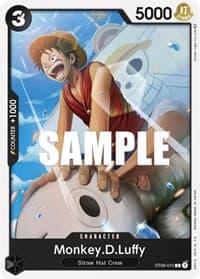 Monkey.D.Luffy (011) - ST-08: Starter Deck 8 Monkey.D.Luffy - One Piece Card Game card