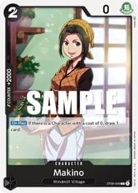 Makino - ST-08: Starter Deck 8 Monkey.D.Luffy - One Piece Card Game card