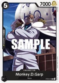 Monkey.D.Garp - ST-08: Starter Deck 8 Monkey.D.Luffy - One Piece Card Game card