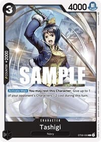 Tashigi (Tournament Pack Vol. 4) - One Piece Promotion Cards - One Piece Card Game card