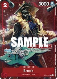 Brook (Winner Pack Vol. 4) - One Piece Promotion Cards - One Piece Card Game card