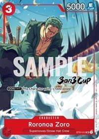 Roronoa Zoro (3-on-3 Cup) [Participant] - One Piece Promotion Cards - One Piece Card Game card