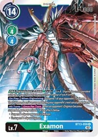 Examon - Versus Royal Knights - Digimon Card Game card