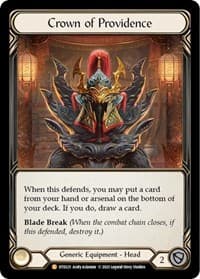 Crown of Providence - Dusk till Dawn - Flesh and Blood TCG card