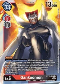 Gankoomon - Versus Royal Knights - Digimon Card Game card