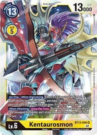 Kentaurosmon - Versus Royal Knights - Digimon Card Game card