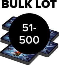 51 - 500 UniVersus Bulk Card Lot - UniVersus Bulk Card Lots - Bulk Lots card