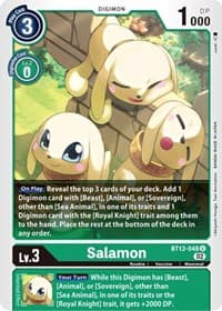 Salamon - Versus Royal Knights - Digimon Card Game card