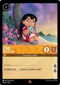 Lilo - Making a Wish - The First Chapter - Disney Lorcana card