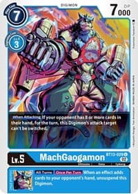 MachGaogamon - Versus Royal Knights - Digimon Card Game card