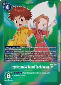 Izzy Izumi & Mimi Tachikawa (Event Pack 5) - Battle of Omni - Digimon Card Game card